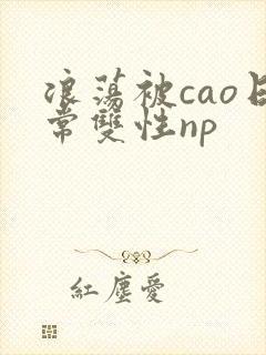 浪荡被cao日常双性np