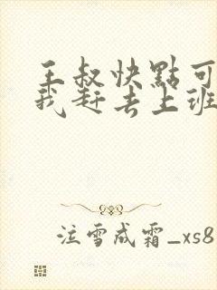 王叔快点可以吗我赶去上班