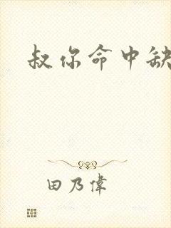 叔你命中缺我
