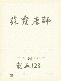 苏霞老师