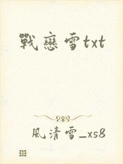 战恋雪txt
