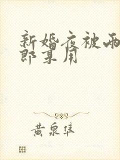 新婚夜被两个伴郎享用