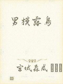 男模露鸟封面