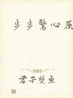 步步惊心原著