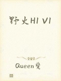 野火H1 V1封面