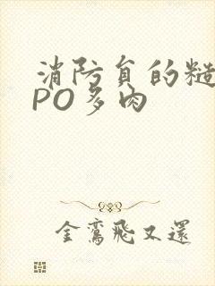 消防员的糙汉文PO多肉封面