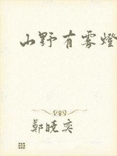 山野有雾灯