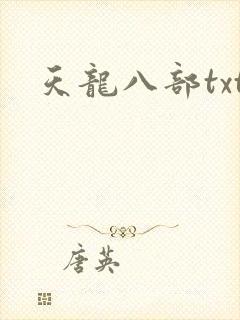 天龙八部txt