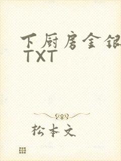 下厨房金银花露 TXT封面