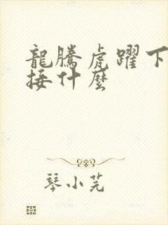 龙腾虎跃下一句接什么