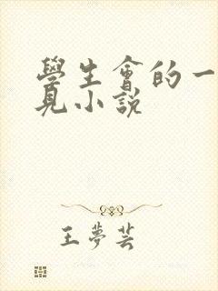 学生会的一己之见小说封面