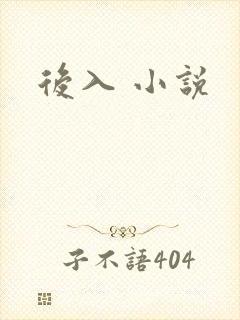 后入 小说