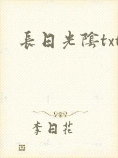 长日光阴txt
