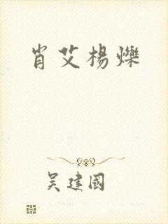 肖艾杨烁