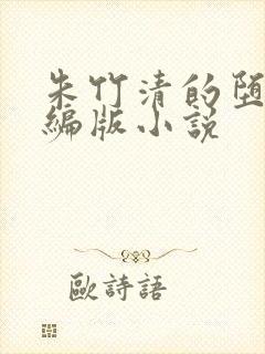 朱竹清的堕落改编版小说