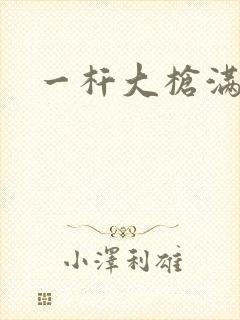 一杆大枪满屋扫