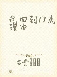 我回到17岁的理由