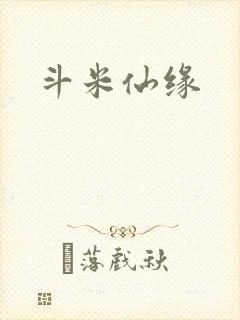 斗米仙缘封面