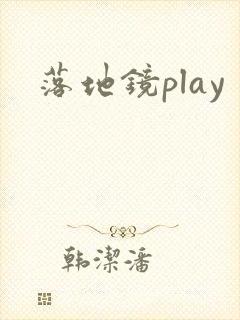 落地镜play