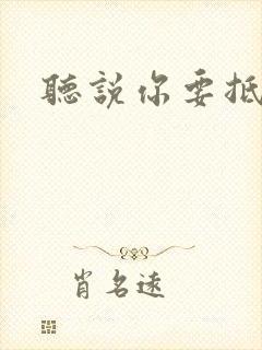 听说你要抵抗我