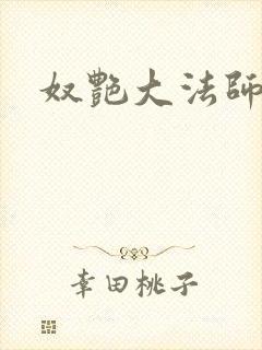 奴艳大法师封面