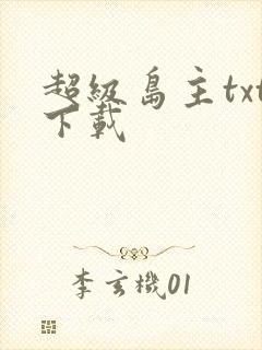 超级岛主txt下载