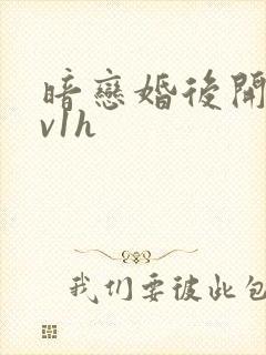 暗恋婚后开荤1v1h