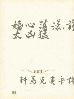 婚心荡漾,前夫太凶猛封面