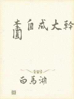 李自成大干陈圆圆