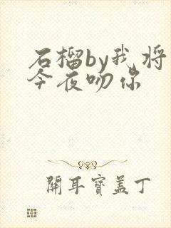 石榴by我将在今夜吻你封面
