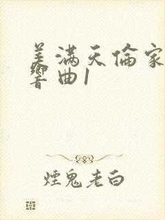 美满天伦家庭交响曲1封面