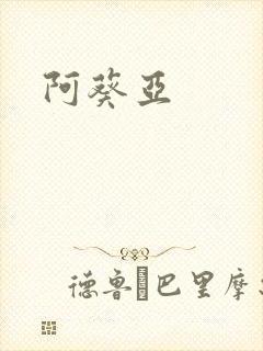 阿葵亚封面