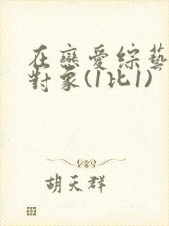 在恋爱综艺里搞对象(1比1)封面