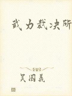 武力裁决所