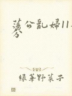 荡公乱妇11部分