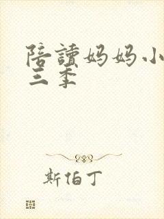 陪读妈妈小说第三季封面