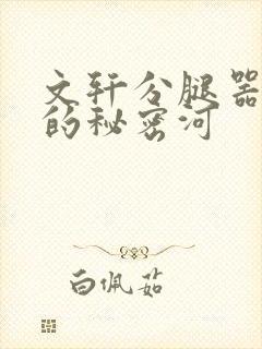 文轩分腿器河马的秘密河