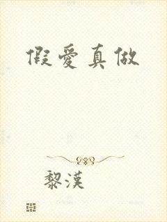 假爱真做封面
