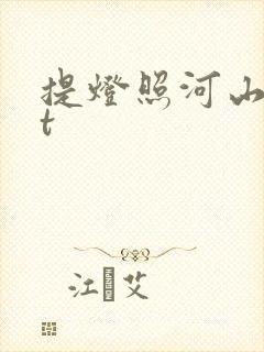 提灯照河山txt