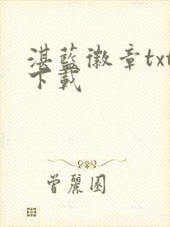 湛蓝徽章txt下载封面