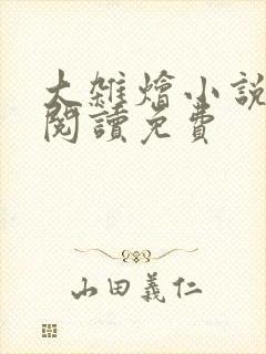 大杂烩小说全集阅读免费