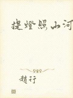 提灯照山河