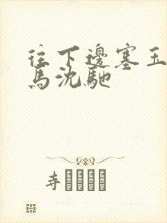 往下边塞玉器骑马沈驰