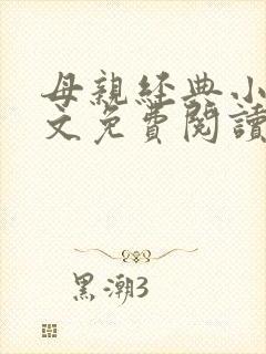 母亲经典小说全文免费阅读