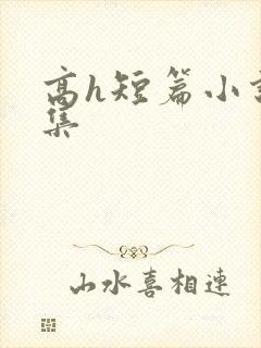 高h短篇小说合集