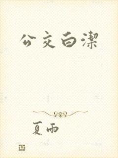 公交白洁