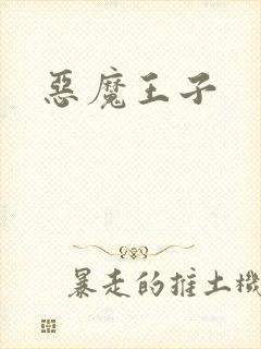 恶魔王子封面