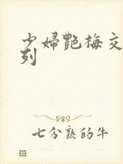 少妇艳梅交换系列