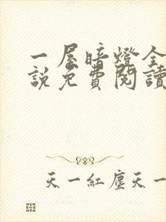 一屋暗灯全文小说免费阅读