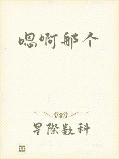 嗯啊那个